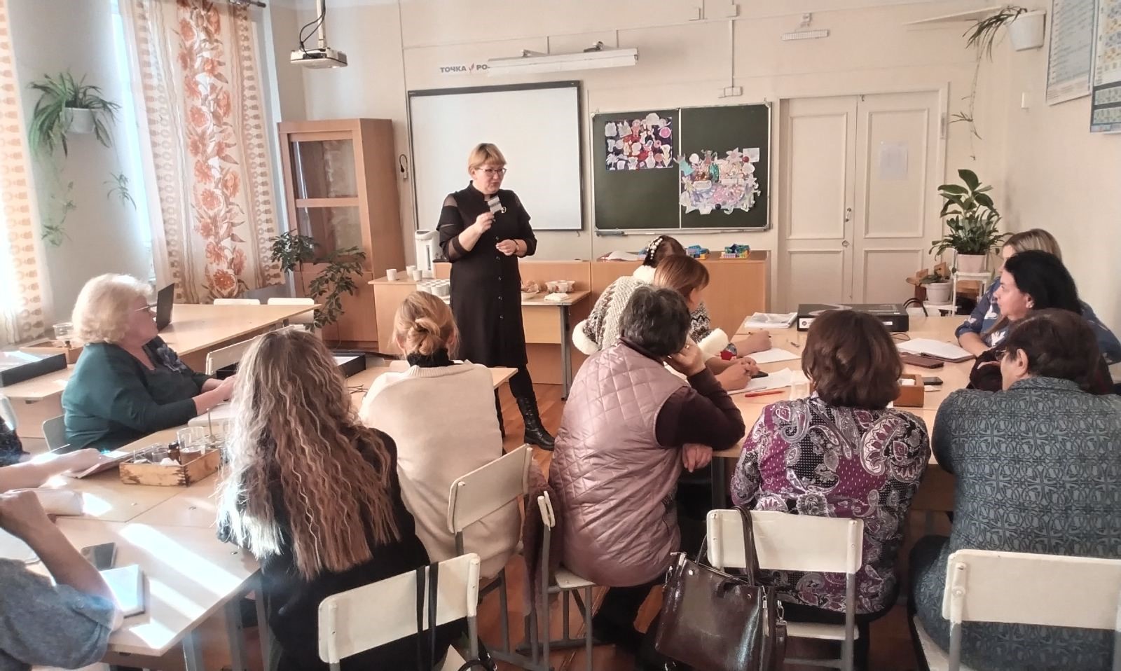 Обучение педагогов центра &amp;quot;Точка роста&amp;quot;.