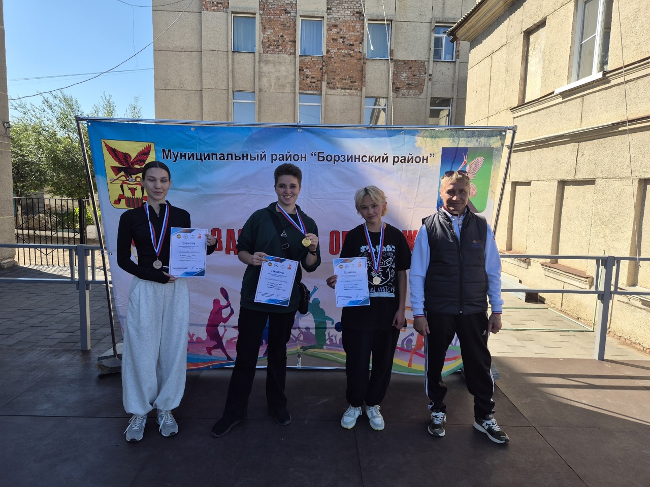 Всероссийский кросс нации в Борзе.