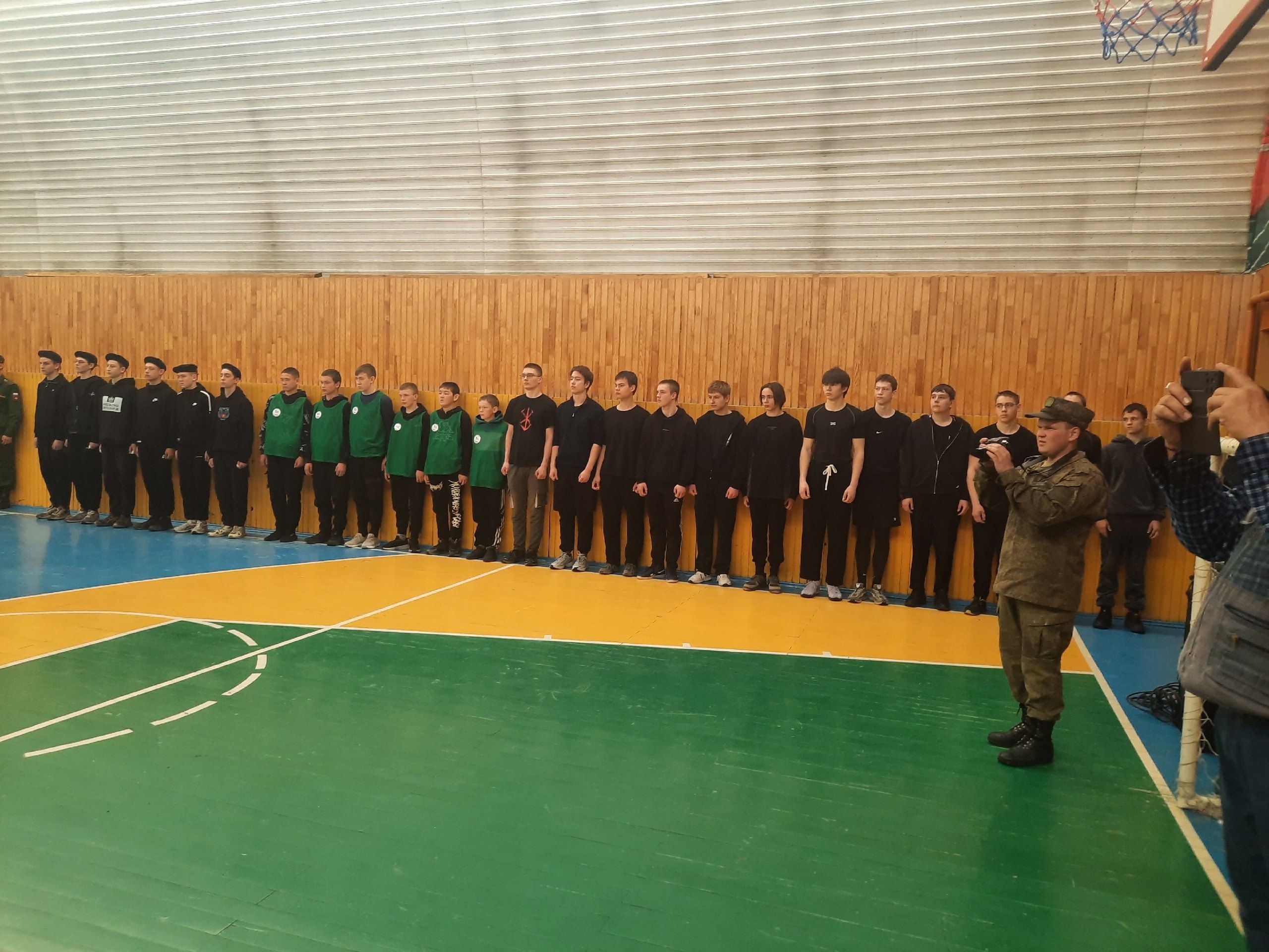 Соревнования для призывной молодёжи.