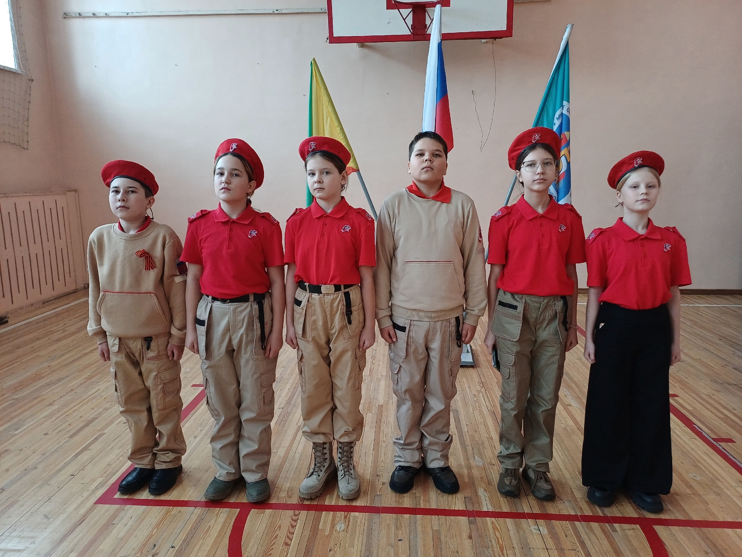 Открытие месячника военно-патриотического воспитания.