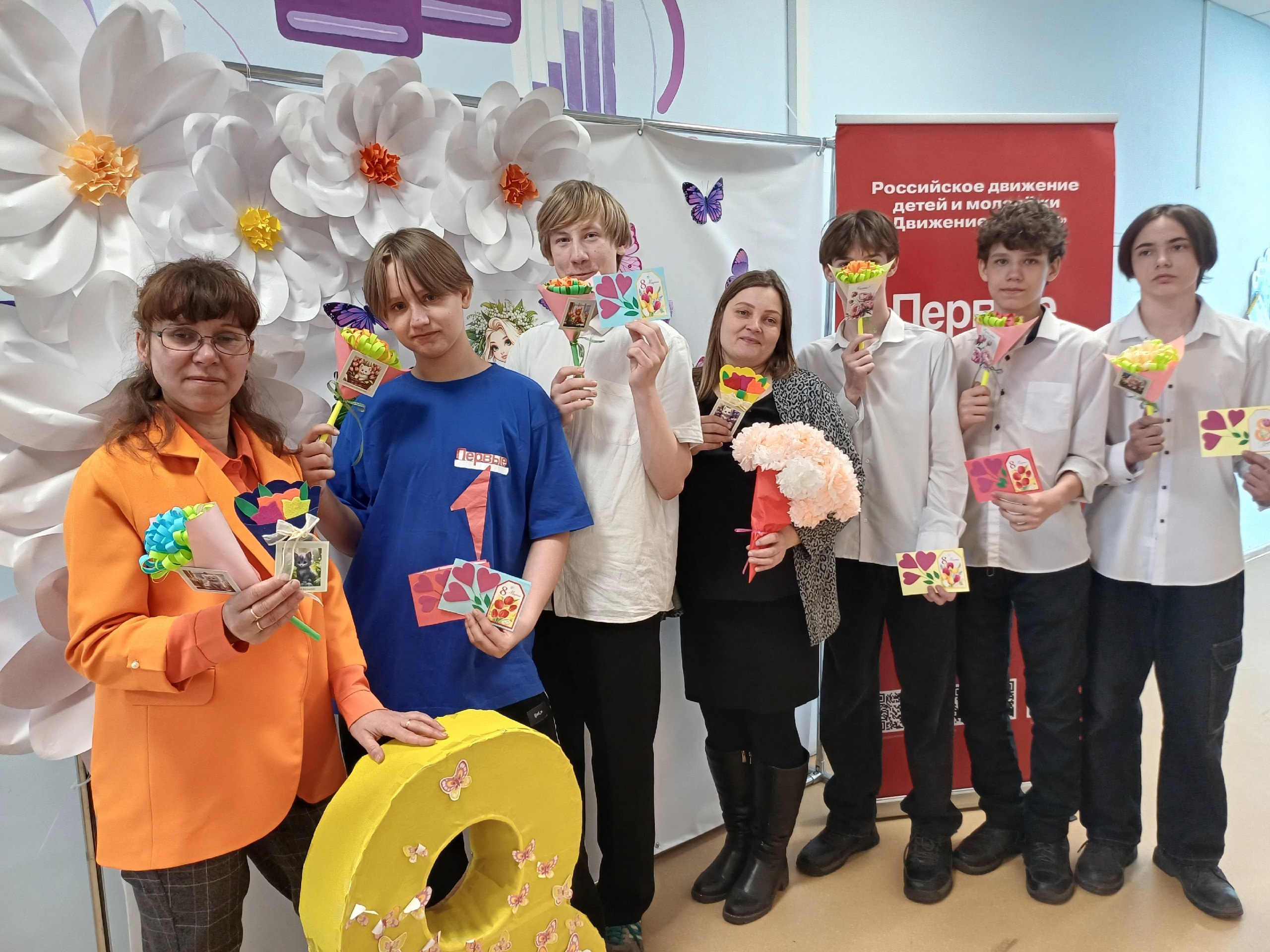 Всероссийская акция &amp;quot;Вам, любимые&amp;quot; посвященная Международному женскому дню.